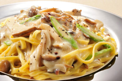 Mushroom Fettuccine