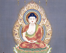 Buda Shakyamuni y Dos fundadores